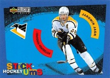 1997-98 Collector's Choice Stick 'Ums #S15 J Jagr  **  Pittsburgh Penguins  **