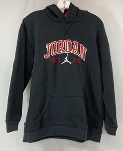 Air Jordan Black Hoodie Size XL With Jordan Since 1985 In Red Pullover - Picture 1 of 9