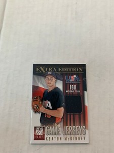 Keaton McKinney 2013 Elite Extra Edition Jersey Card #12