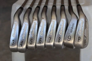 Cleveland CG4 Tour Iron Set 3-8 AND P WEDGE. NO #9 , READ, STIFF RH - Picture 1 of 10