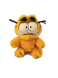Vintage 1978 1981 Garfield Mini Plush Sitting - Picture 1 of 6