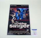 Adam Sandler Signed Autograph The Wedding Singer Movie Poster PSA/DNA COA