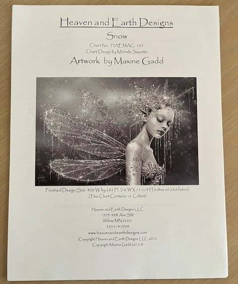 HEAVEN AND EARTH DESIGNS (HAED) Snow by Maxine Gadd 2012 - Image 1 of 2