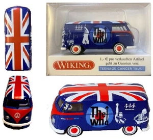 WIKING VW T1 "THE WHO" BUS 1:87 "TEENAGE CANCER TRUST" - FROM/VON 2008 - OVP/MIB - Bild 1 von 9