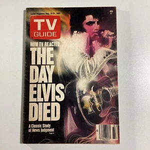 Elvis TV Guide 1981 Miami Florida Ed Hemingway Buffalo Cole - Picture 1 of 23