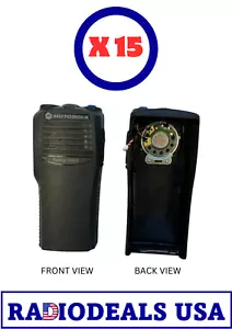 Motorola CP200 Complete Housing Only - Black - PMLN4553A - 15 PC - Picture 1 of 2