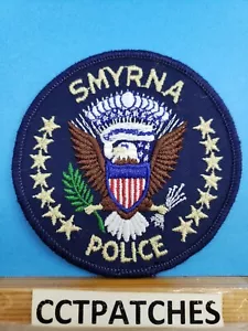 SMYRNA, TENNESSEE POLICE (BLUE) SHOULDER PATCH TN - Picture 1 of 2