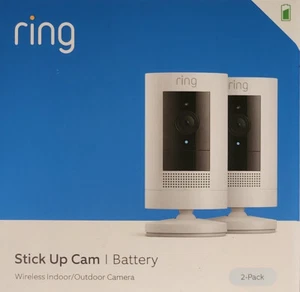 Ring Stick Up Cam 2Pack | Battery | Wireless Security Cameras - Picture 1 of 3