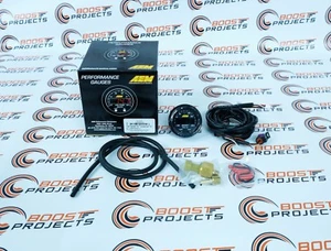 AEM X-SERIES Boost Gauge -30INHG TO 60PSI / -1 TO 4BAR 30-0308 - Picture 1 of 3