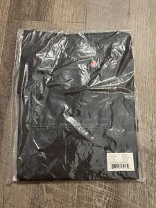 Wendy's Black Bib Apron Uniform Employee Logo One Size Unisex - Picture 1 of 2