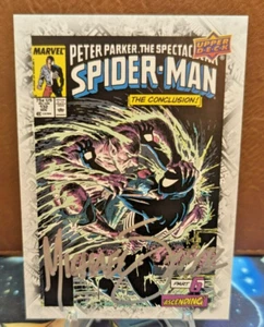 Spider-Man 2023 Upper Deck Marvel Beginnings BREAKTHROUGH ISSUES MIKE ZECK AUTO - Picture 1 of 2