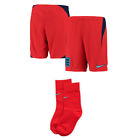 England Infant's Football Kit (Size 6-9M) Nike Away Shorts & Socks - New