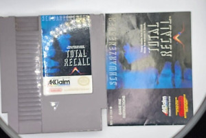Total Recall (Nintendo Entertainment System, 1990) NES Cart & Manul. Tested!!!