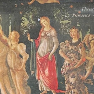 Decorative Crafts Inc. La Primavera Botticelli Tray Made in Italy 4x6 Decor - Picture 1 of 7