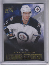 2012-13 Panini Prime Jets Hockey Card #13 Alexander Burmistrov /249