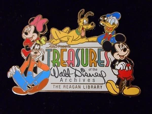 NEU MIT ETIKETT, DISNEY D23 "DISNEY TREASURES" @ RONALD REAGAN BIBLIOTHEK MIT MICKEY & FREUNDEN - Bild 1 von 4
