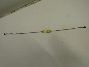 3 OLD VINTAGE STERLING SILVER NAME TAG MEDICAL BAND BRACELET - Picture 1 of 2