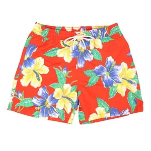 Polo Ralph Lauren Herren Badeshorts Badeanzug Aloha Blumenmuster - Rot - Bild 1 von 6