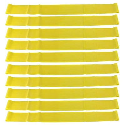 Bucle de banda de ejercicio de resistencia, amarillo X-Light 30 pulgadas - Juego de 10, para entrenamiento... Foto 1 de 4