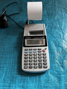 Canon Palm Printer P1-DH V 12 Digit Calculator - Tested - Picture 1 of 5