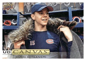 2019-20 Upper Deck Canvas #C22 Jesperi Kotkaniemi - Picture 1 of 2