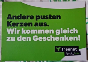 Ansichtskarte - Postkarte 000001 freenet mit gestempelter Briefmarke - Andere pu - Bild 1 von 2