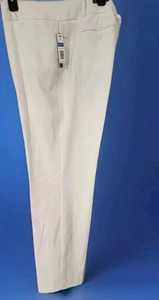 Women's The Limited NWT White Drew Fit Mid-Rise Pants Size 16 x 32 - Picture 1 of 7
