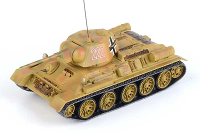 Corgi 1/50 T-34-76 Tank #222 German Army PzAbt 128 Captured Tank - Image 1 of 2