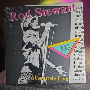 Rod Stewart–Absolutely Live–1982 Warner Bros. Vinyl 2LP - Picture 1 of 9