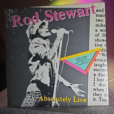 Rod Stewart–Absolutely Live–1982 Warner Bros. Vinyl 2LP - Image 1 of 4