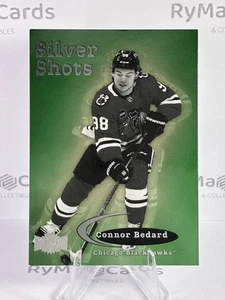 Connor Bedard 2024-25 SkyBox Metal Universe Silver Shots #SS-6 Blackhawks - Imagen 1 de 4