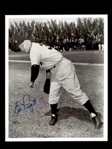 Foto autógrafa de los Yankees de Ed Lopat 8x10 - Imagen 1 de 2