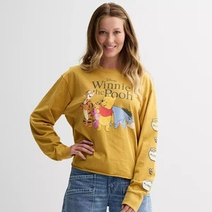 Disney's Winnie Puuh Damen-T-Shirt Grafik Skimmer - Bild 1 von 3