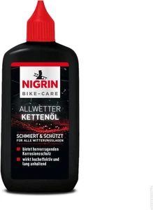 NIGRIN BIKE-CARE all-weather chain oil, 100 ml bottle, bicycle chain oil, - Bild 1 von 8