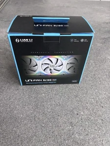 LIAN LI UNI Lüfter SL120 RGB 12cm Lüfter weiß (3er Pack) (OHNE BEFESTIGUNGSSCHRAUBEN) - Bild 1 von 7