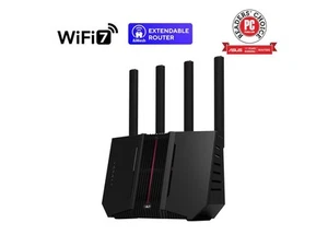 ASUS RT-BE92 Tri-band WiFi 7 Routeur, prend en charge la bande passante 320 MHz neuve et 4096-QAM, - Photo 1/5