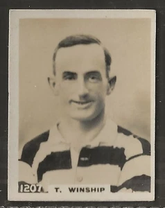 PINNACE FOOTBALL-PINNACE BACK-#1207- (NO TEAM NAME) - DARLINGTON - T. WINSHIP - Picture 1 of 2