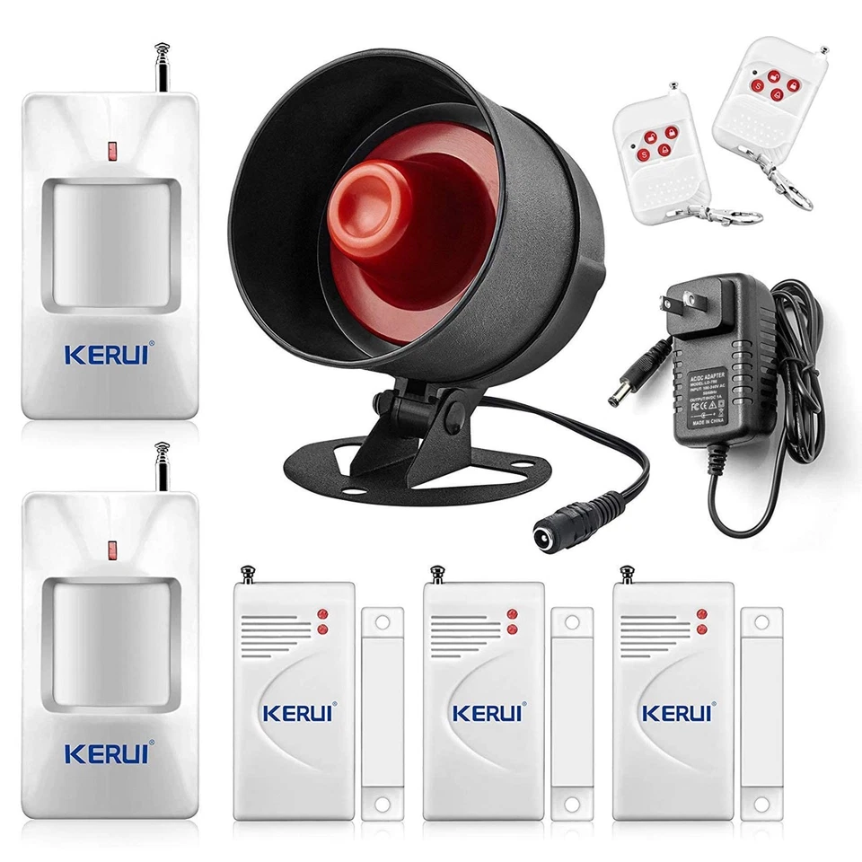 KERUI 2020 Upgraded Standalone Home Office Shop Security Alarm System - Image 1 of 4