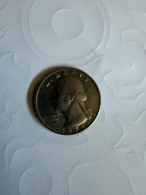 1978 Quarter No Mint Mark - Rare, In Circulation, Ungraded - Image 1 of 2