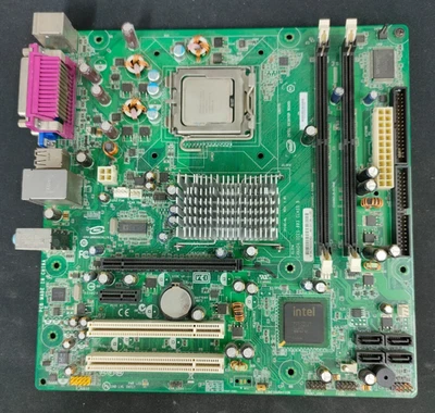 Intel LGA775 Motherboard with Intel Pentium Dual-Core CPU (A8) - Image 1 of 4