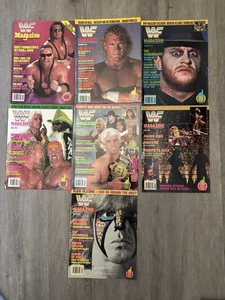 WWF Wrestling Magazine 1990 1991 1992 Lot Hulk Hogan Sid Warrior - Picture 1 of 9