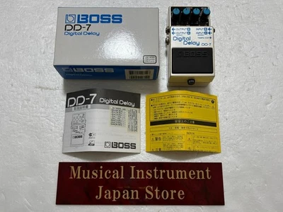 Boss DD-7 Digital Delay Guitar Effect Pedal with Original Box Used from Japan - image 1 of 4