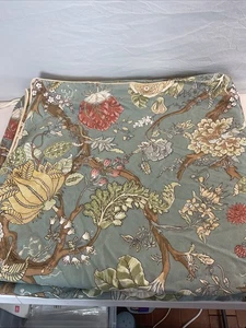 Copripiumino Pottery Barn Cosette Palampore King verde floreale giacobino HTF raro - Foto 1 di 6