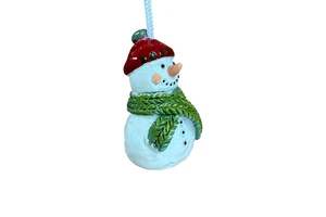 Manija de tracción ligera de muñeco de nieve festivo Jolly con cable y conector - Imagen 1 de 4
