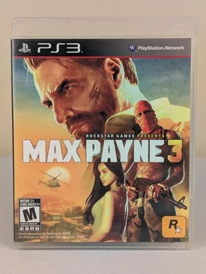 Max Payne 3 (Sony PlayStation 3 PS3)➡️No Manual- Tested  & Working 🎮 - Image 1 of 4