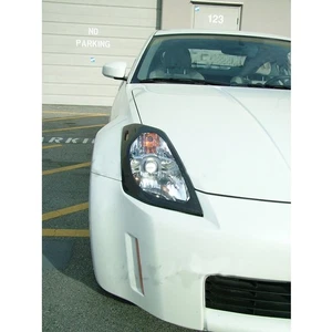Carbon Fiber Front Headlight Cover Trim Ring for 2003-2006 Nissan 350Z Z33 - Bild 1 von 5