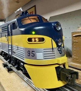 MTH Premiere Scale 20-2205-1 Pere Marquette, C & O EMD E-8 ABA Diesel Set - Picture 1 of 10