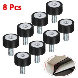 Sturdy Rubber Mounts for Vibration Isolation Set of 8 M5 MaleFemale D15mmxH10mm - Picture 1 of 10