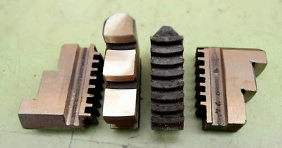 MARKENLOS 4 Bohrbacken Ersatzbacken Drehfutter Vierbackenfutter Spannbacken Backenfutter