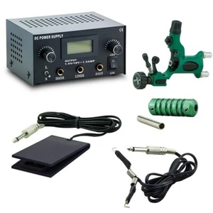 Tattooset Rotary Komplettset Profi Tattoo-Kit Tattoomaschine Nadeln Netzteil RKG - Bild 1 von 7